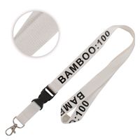 LANYARD IN BAMBOO CON FIBBIA
